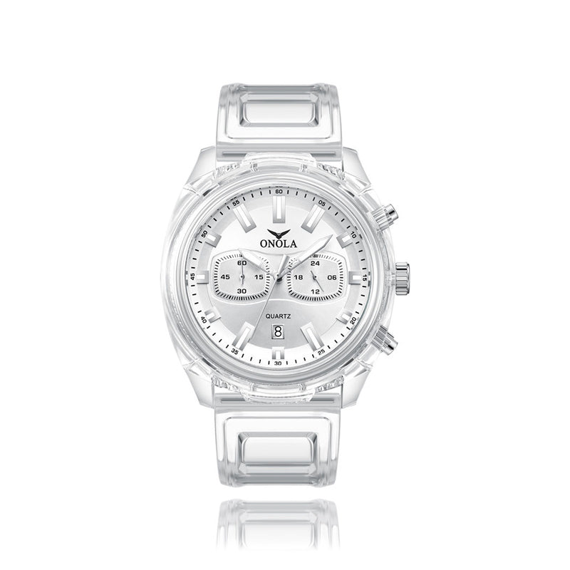 Reloj Onola Hombre Acrilico Blanco Jherr Jewelry