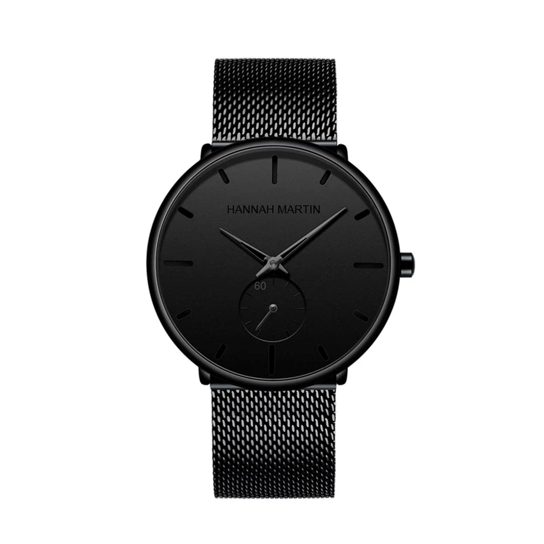 Reloj negro mate sale