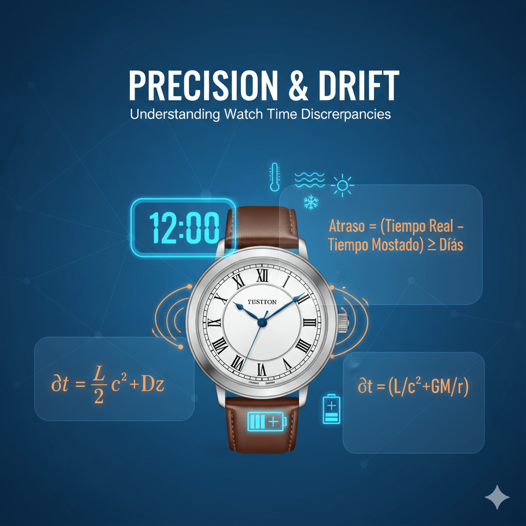 Por Qué Se Atrasa Tu Reloj: Cómo Calcular y Solucionar el Atraso Matemáticamente - Jherr Jewelry Perú Peru