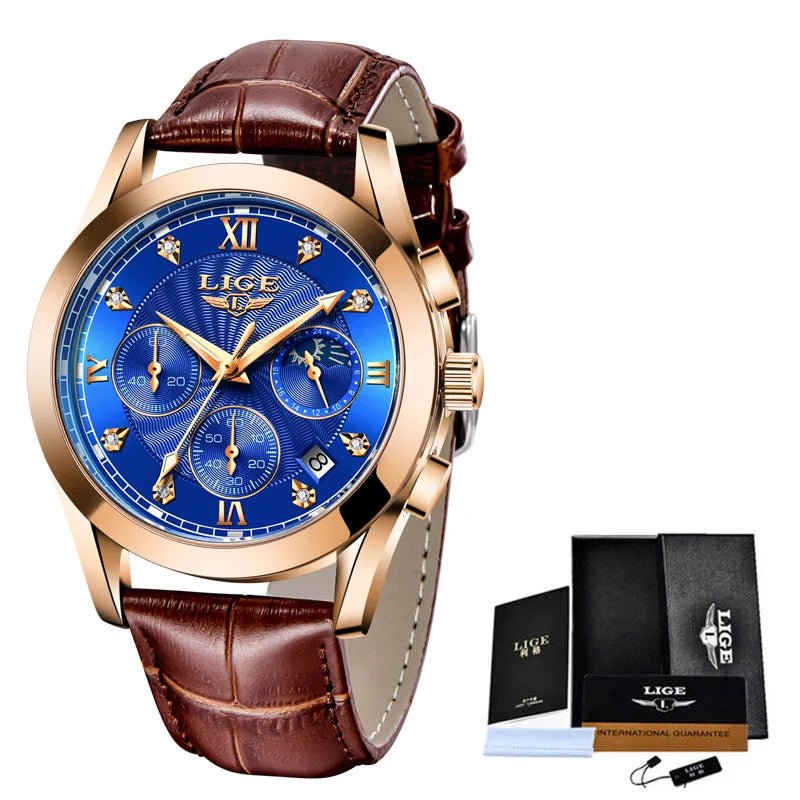 Golden Radiance Luxury Women's Watch - JHERR JEWELRY en Perú | Jherr Jewelry