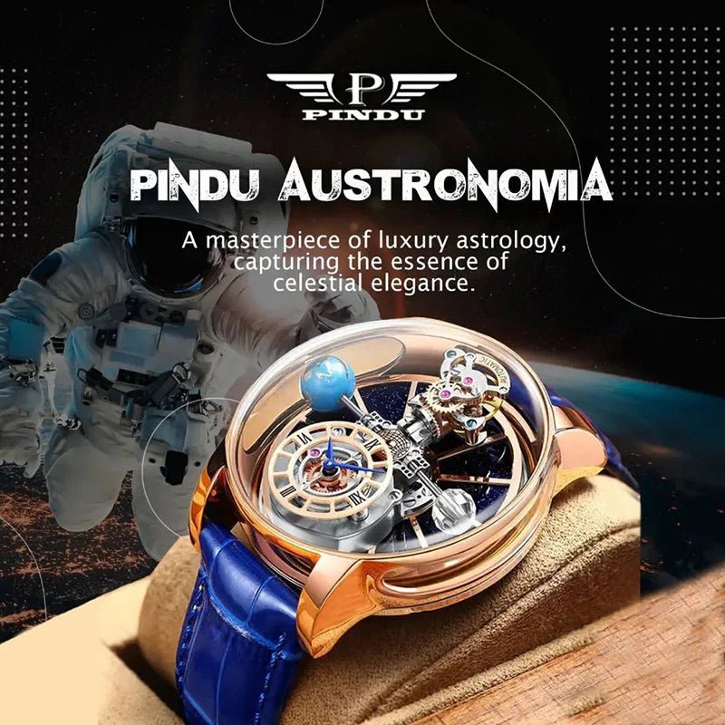 Galactic Pioneer Chronograph Tourbillon Luxury Watch - JHERR JEWELRY en Perú | Jherr Jewelry