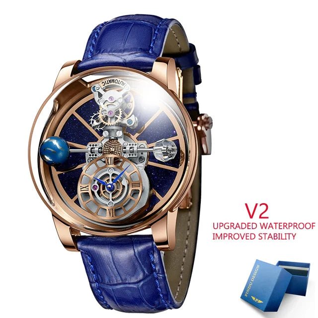 Galactic Pioneer Chronograph Tourbillon Luxury Watch - JHERR JEWELRY en Perú | Jherr Jewelry