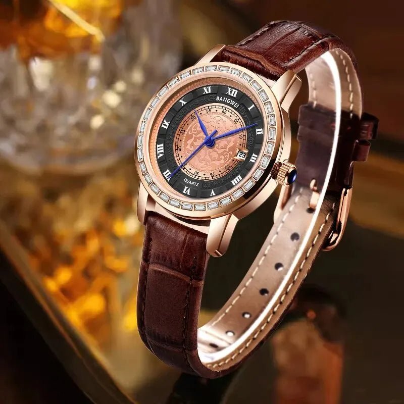 Lige Elegance Chronograph – Women's Luxury Sport Watch - JHERR JEWELRY en Perú | Jherr Jewelry