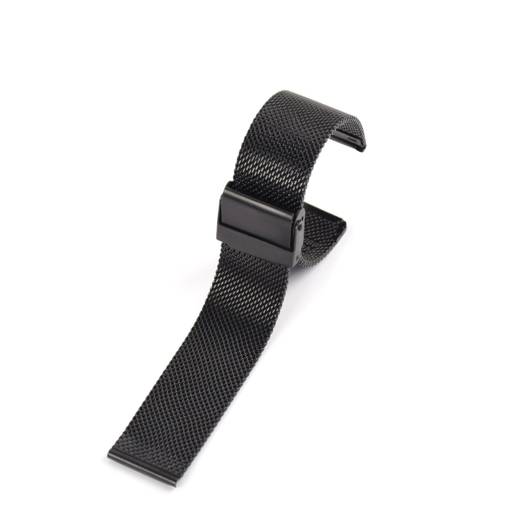 Correa Milanesa Negra Mate para Reloj en Perú - Estilo Moderno y Sofisticado - JHERR JEWELRY en Perú | Jherr Jewelry