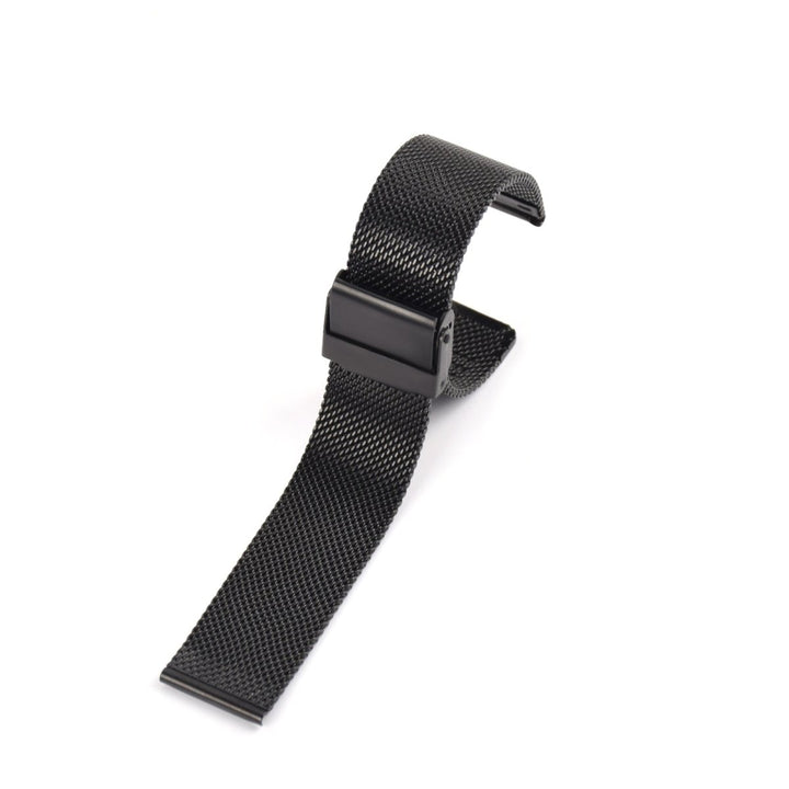 Correa Milanesa Negra Mate para Reloj en Perú - Estilo Moderno y Sofisticado - JHERR JEWELRY en Perú | Jherr Jewelry
