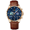Rose gold blue