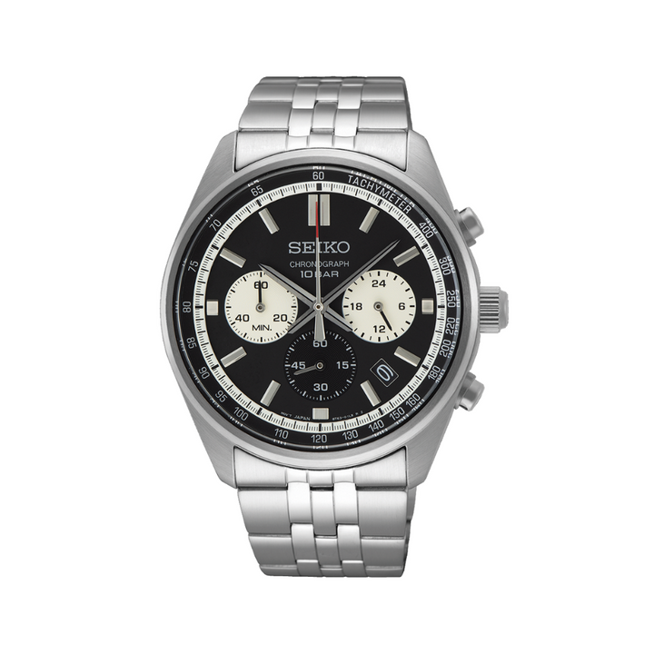 Reloj Seiko Motorsports Chrono Black 41mm Original en Perú