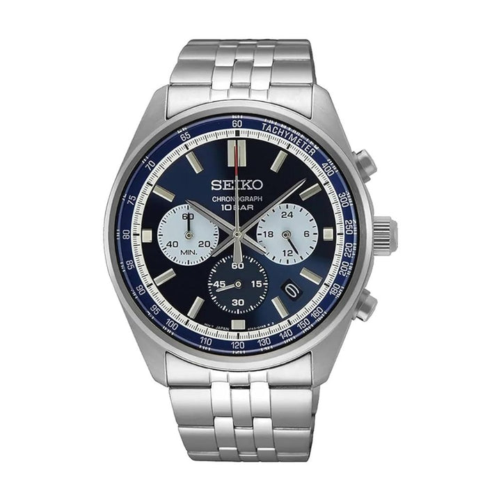 Reloj Seiko Chronograph Sport Blue 41mm Original en Perú