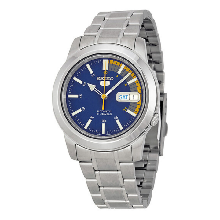 Reloj Seiko 5 SNKK27 Automatic Blue 38mm Original en Perú