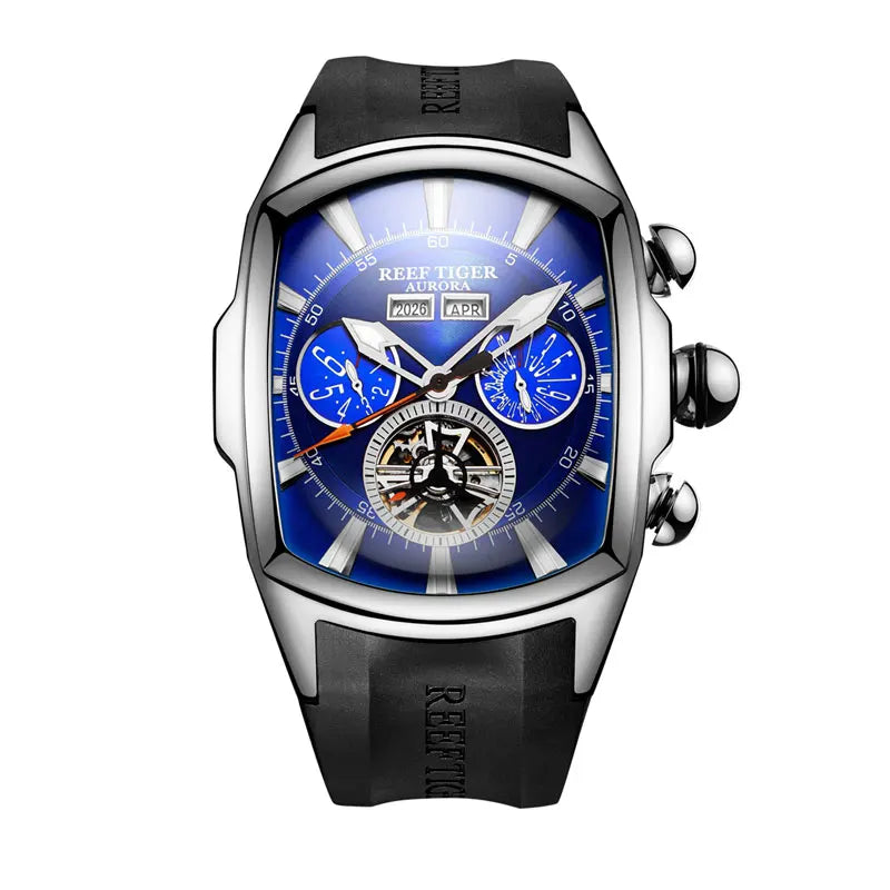 Sapphire Wave Luxury Tourbillon Flagship Timepiece