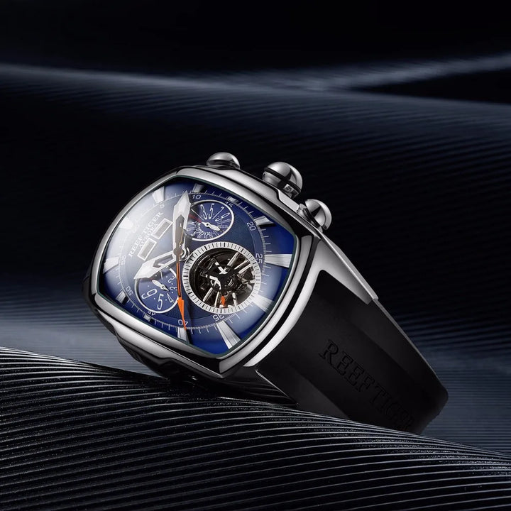 Sapphire Wave Luxury Tourbillon Flagship Timepiece