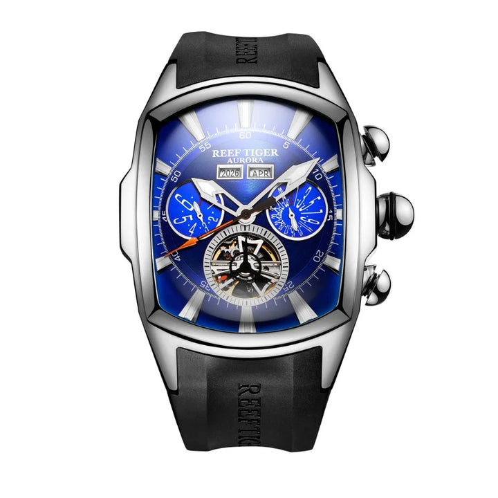 Sapphire Wave Luxury Tourbillon Flagship Timepiece