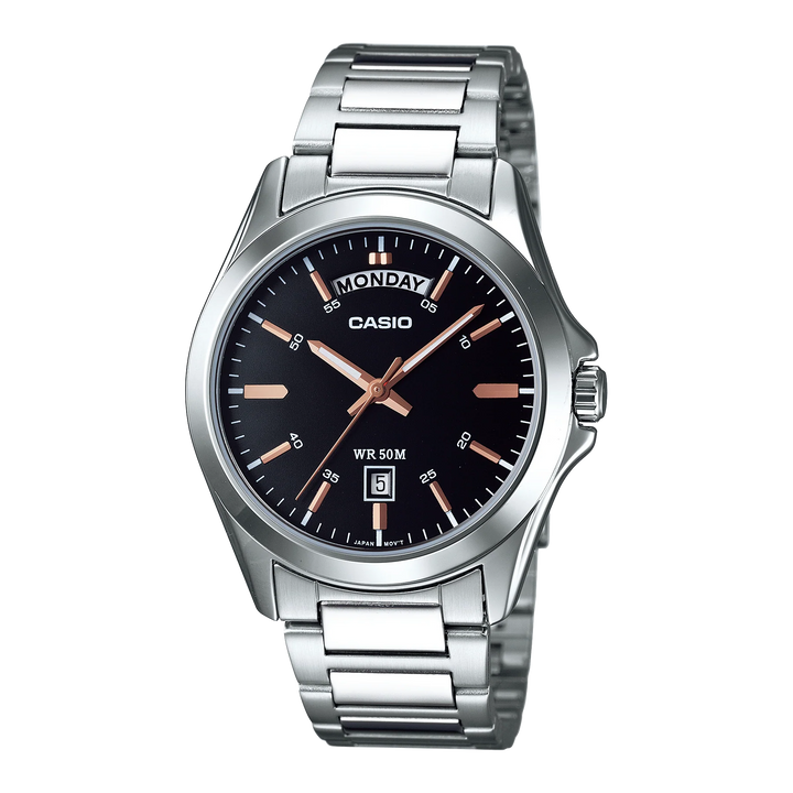 Reloj Casio MTP-1370D Hombre Acero Original