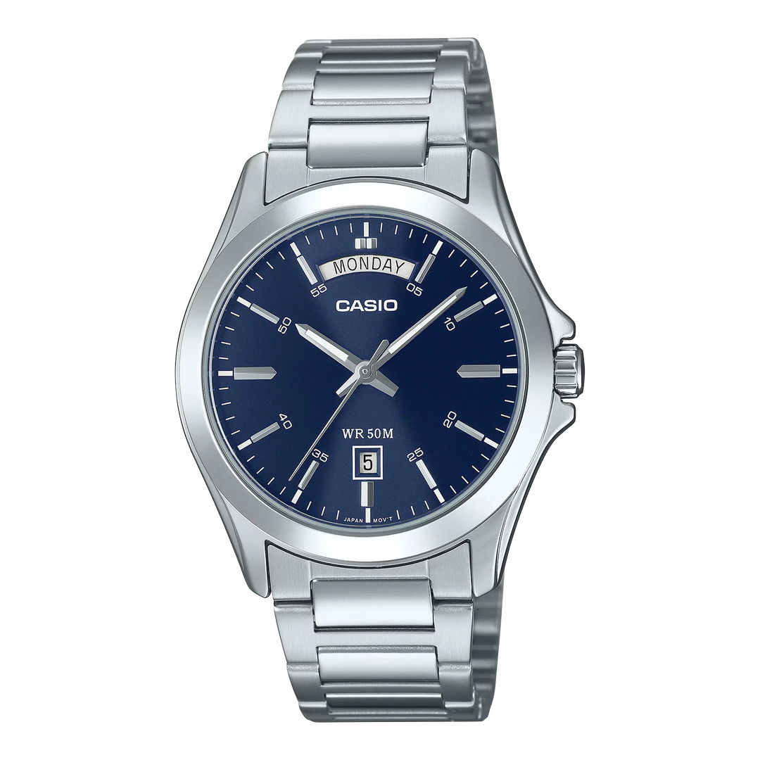 Reloj Casio MTP-1370D Hombre Acero Original