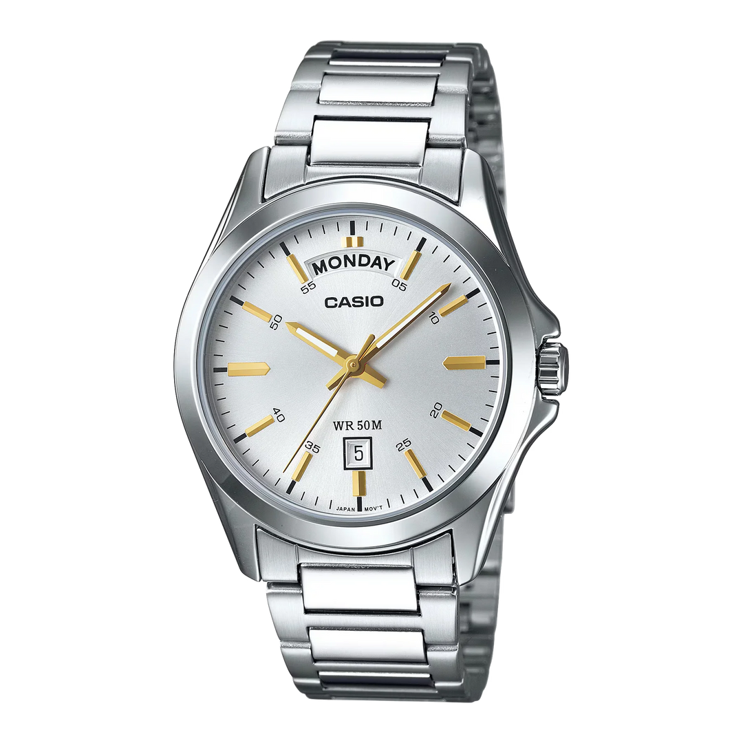 Reloj Casio MTP-1370D Hombre Acero Original