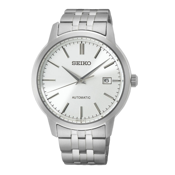 Reloj Seiko Essentials White Automatic SRPH85K1 41mm Original en Perú
