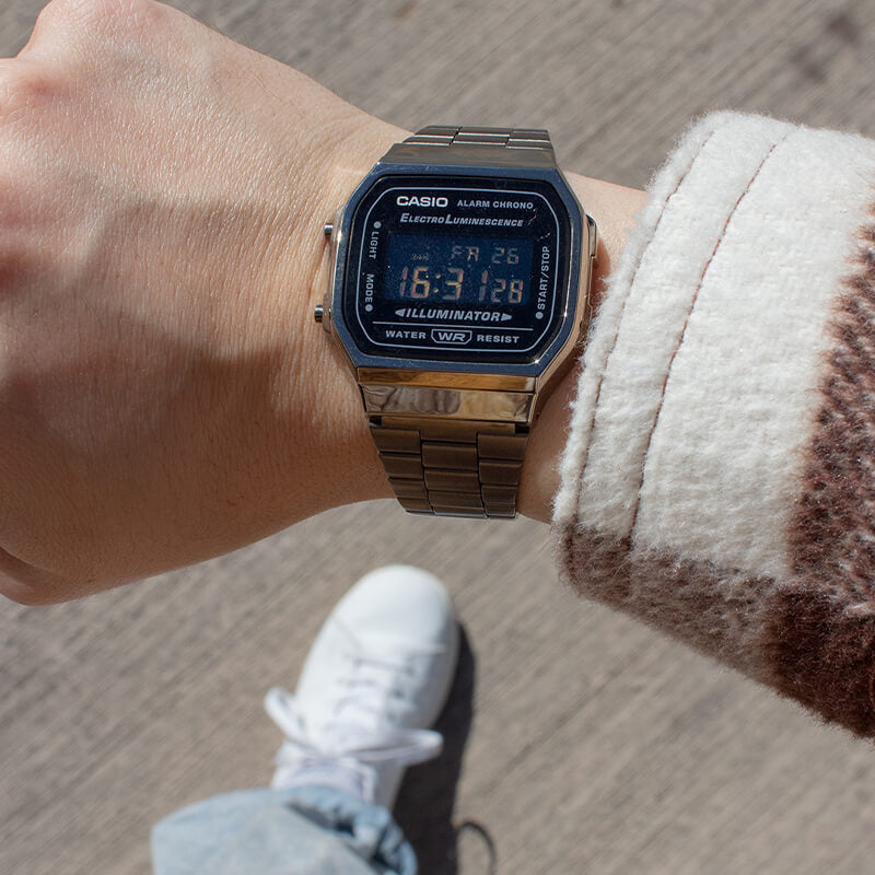 Reloj Casio A-168WGG-1B Digital Hombre Original - Casio en Perú | Jherr Jewelry