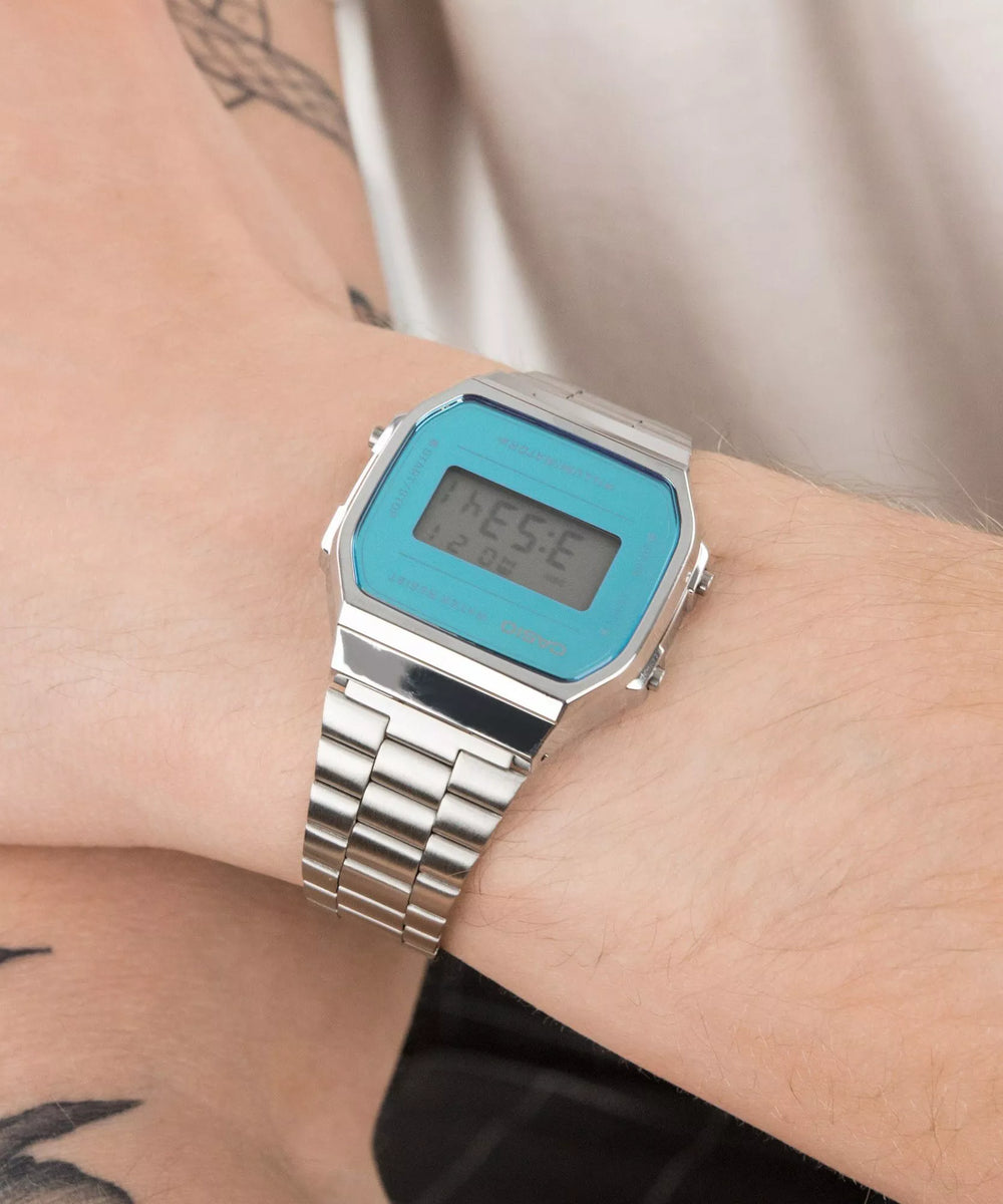 Reloj Casio Vintage A168WEM-2EF Original - Casio en Perú | Jherr Jewelry