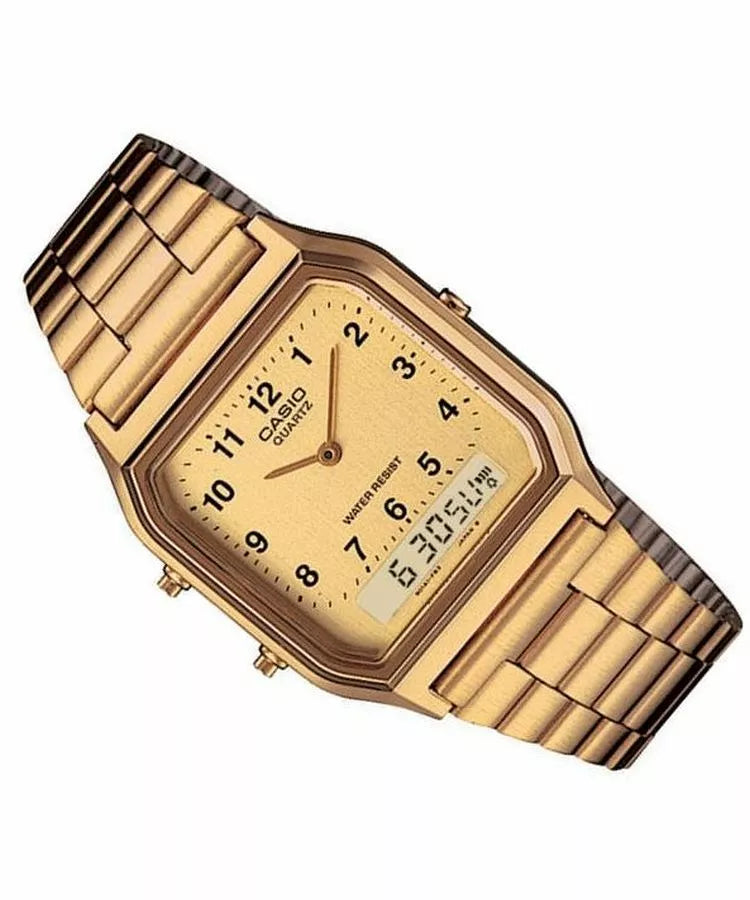 Reloj Casio Vintage AQ-230GA-9BMQYES Original - Casio en Perú | Jherr Jewelry