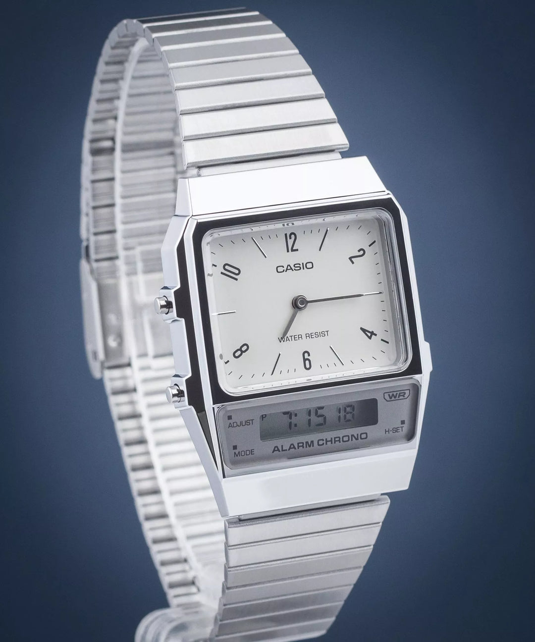Reloj Casio Vintage AQ-800E-7A2EF Original - Diseño Retro 32mm - Casio en Perú | Jherr Jewelry