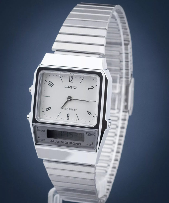 Reloj Casio Vintage AQ-800E-7A2EF Original - Diseño Retro 32mm - Casio en Perú | Jherr Jewelry