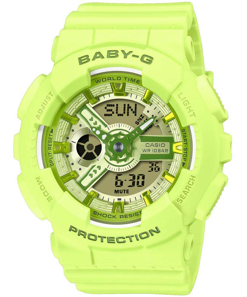 Reloj Casio Baby-G BA-110YK-3AER original para mujer en Perú - Jherr Jewelry