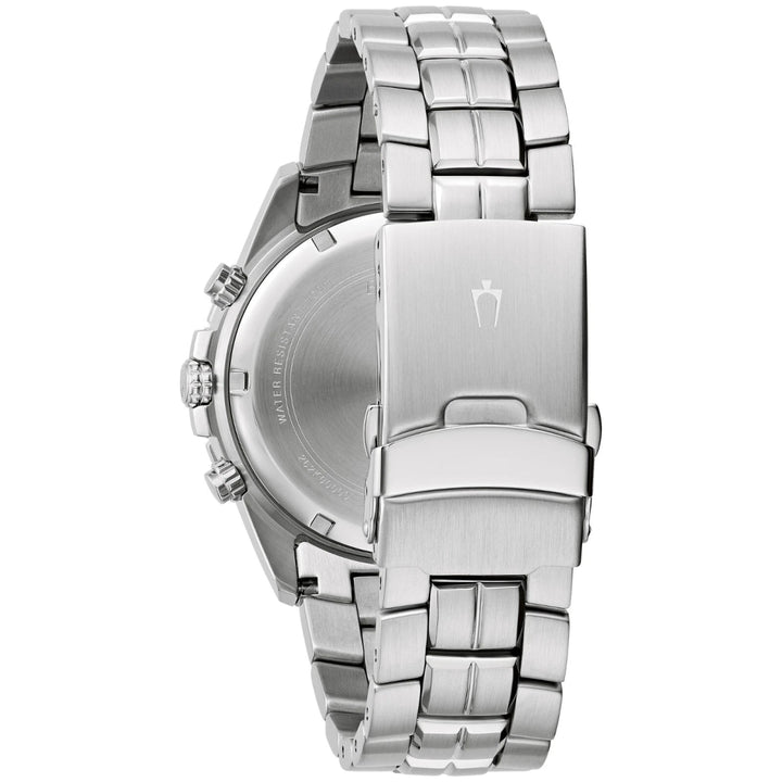 Reloj Bulova Marine Star Azul y Blanco - Cronógrafo Náutico con Resistencia 100 Metros - Bulova en Perú | Jherr Jewelry