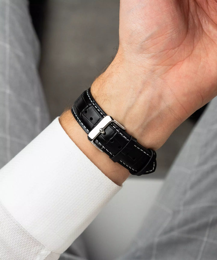 Reloj Casio Hombre MTP-1375L-1AVEF — Multifunción Analógico con Correa de Cuero Negro