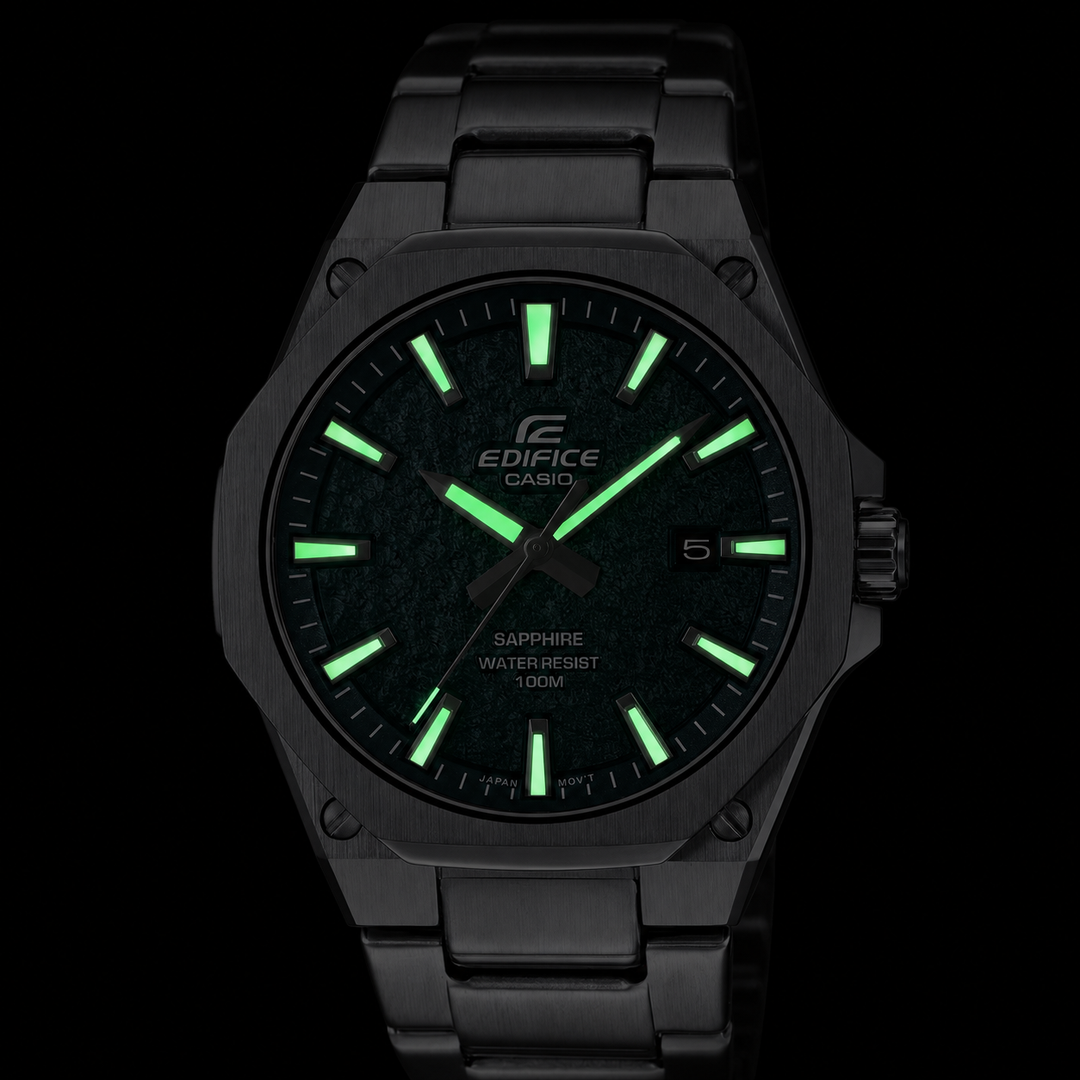 Reloj Casio Edifice EFR-S108DE-3AV luz nocturna luminiscente