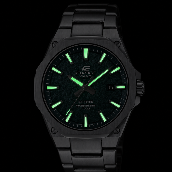 Reloj Casio Edifice EFR-S108DE-3AV luz nocturna luminiscente