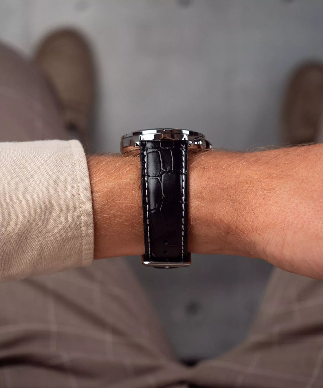 Reloj Casio Hombre MTP-1374PL-1AVEF — Multifunción Analógico Cuero Negro con Detalles Dorados