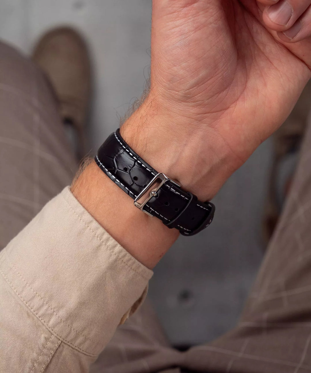 Reloj Casio Hombre MTP-1374PL-1AVEF — Multifunción Analógico Cuero Negro con Detalles Dorados