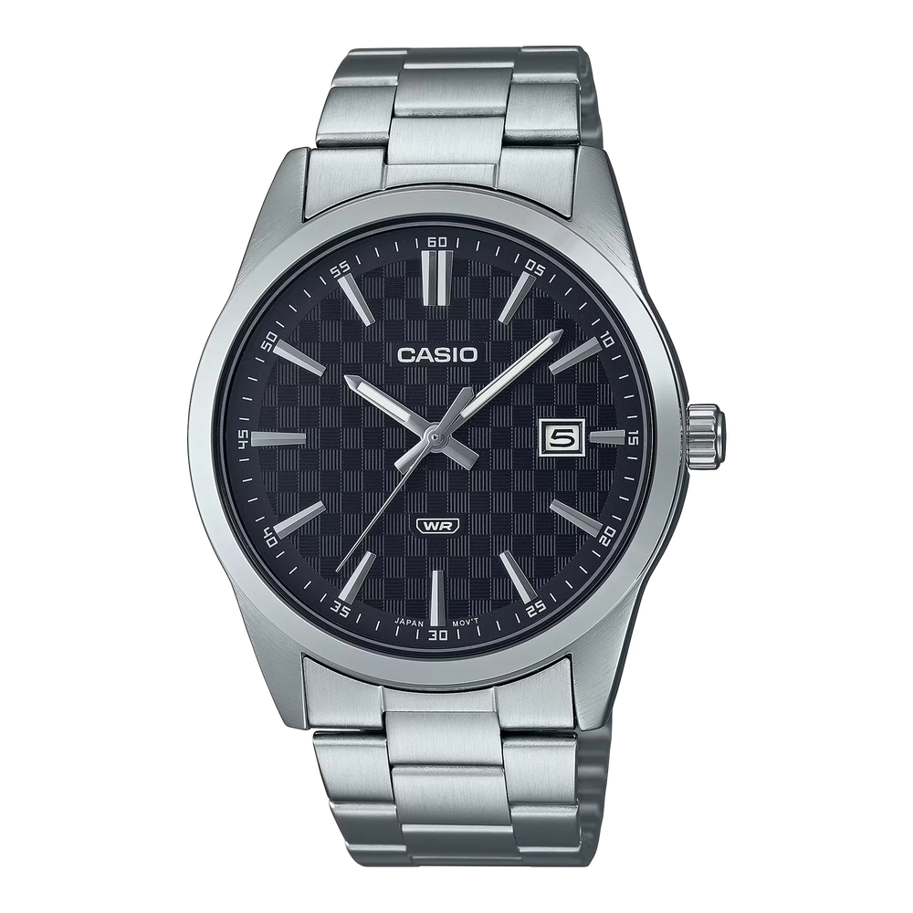 Reloj Casio MTP-VD03D-1AU dorado analógico para hombre con fecha original con garantía en Perú