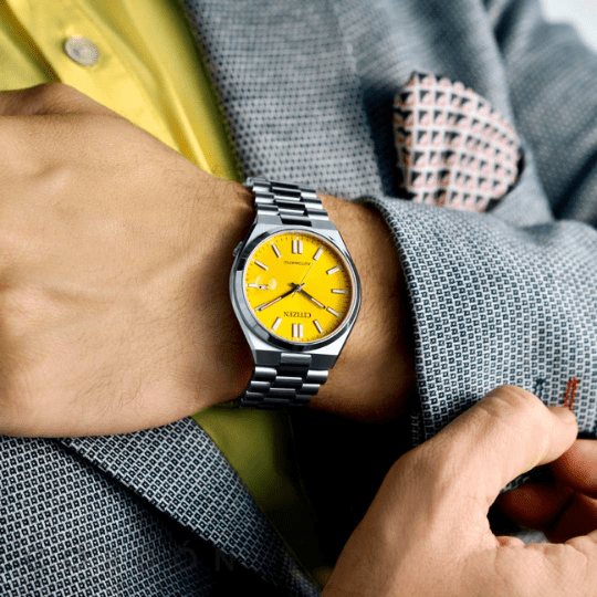 Reloj Citizen Original NJ0150-81Z Automático - Reloj Esfera Naranja Cristal Zafiro - Citizen en Perú | Jherr Jewelry