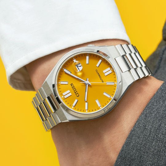 Reloj Citizen Original NJ0150-81Z Automático - Reloj Esfera Naranja Cristal Zafiro - Citizen en Perú | Jherr Jewelry