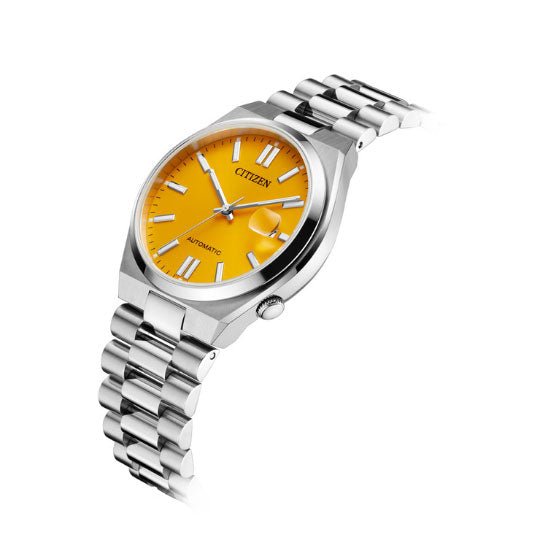 Reloj Citizen Original NJ0150-81Z Automático - Reloj Esfera Naranja Cristal Zafiro - Citizen en Perú | Jherr Jewelry