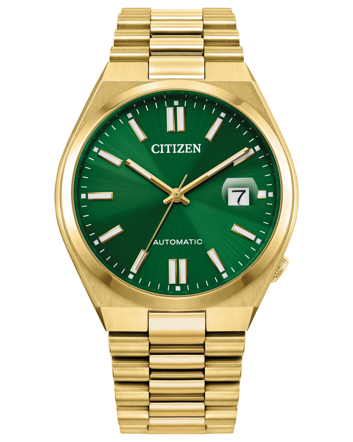 Citizen Tsuyosa Original NJ0152-51X Automático - Esfera Verde Esmeralda con Cristal Zafiro - Citizen en Perú | Jherr Jewelry