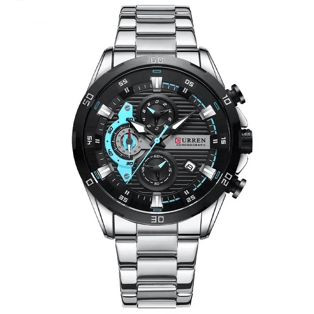 Reloj CURREN ORIGINAL 8402 Acero Inoxidable para Hombre | Diseño Exclusivo 40mm - Curren en Perú | Jherr Jewelry