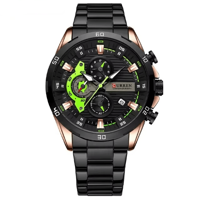 Reloj CURREN ORIGINAL 8402 Acero Inoxidable para Hombre | Diseño Exclusivo 40mm - Curren en Perú | Jherr Jewelry