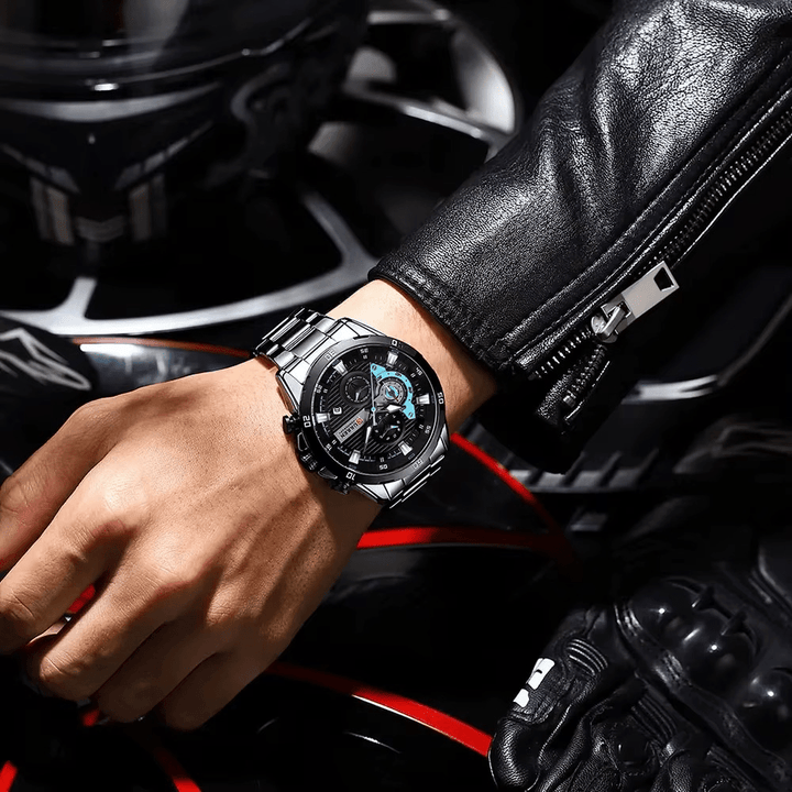 Reloj CURREN ORIGINAL 8402 Acero Inoxidable para Hombre | Diseño Exclusivo 40mm - Curren en Perú | Jherr Jewelry
