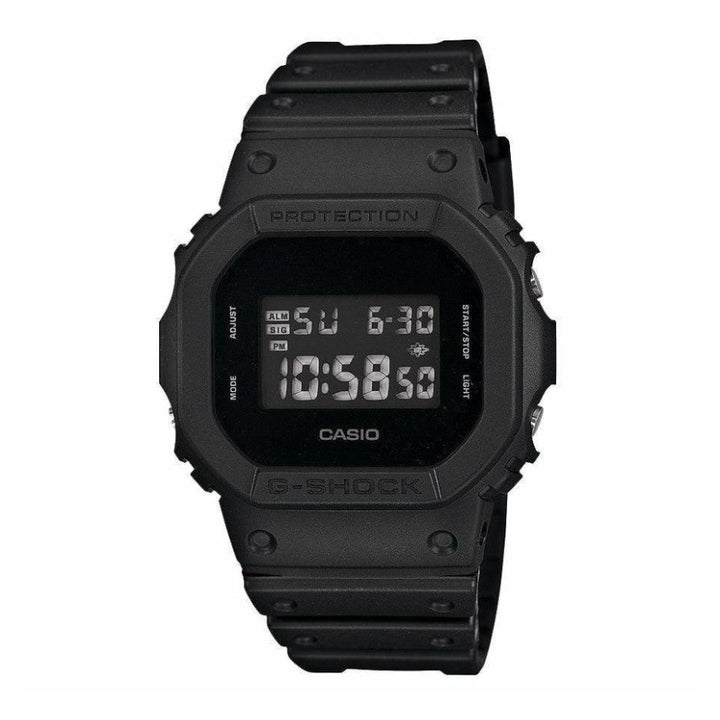 RELOJ G-SHOCK DW-5600BB-1 Original - NEGRO Digital - G-Shock en Perú | Jherr Jewelry