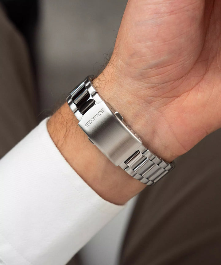 Reloj Edifice EFV-160D-3AVEF Original Esfera Verde | Azul | Blanco - Diseño Elegante