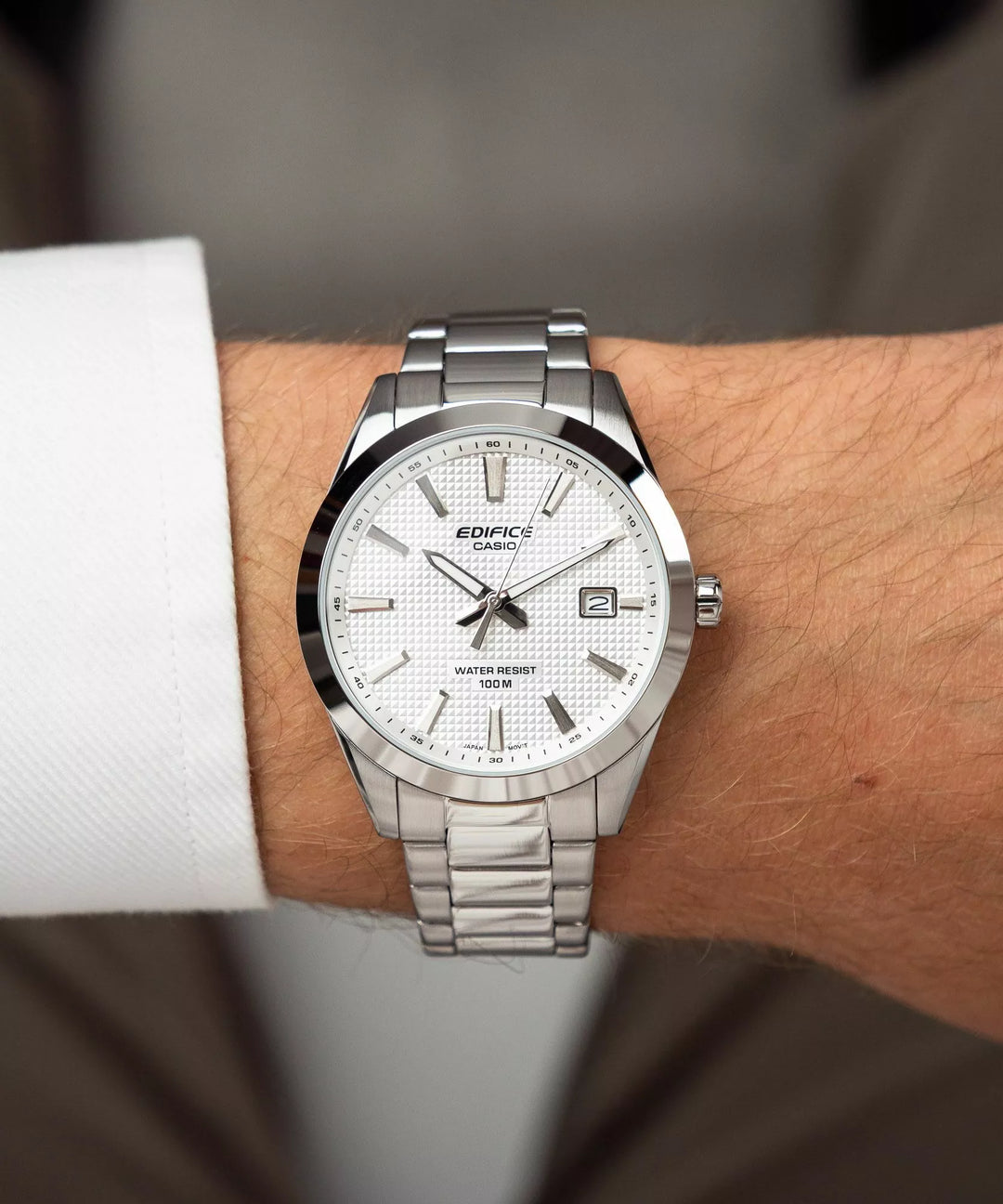 Reloj Edifice EFV-160D-3AVEF Original Esfera Verde | Azul | Blanco - Diseño Elegante