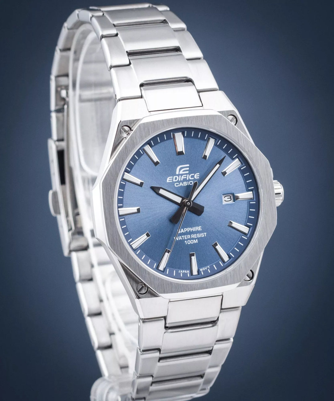 Reloj Casio Edifice EFR-S108D-2A Original Cristal de Zafiro y Resistencia al Agua 100M para Hombre