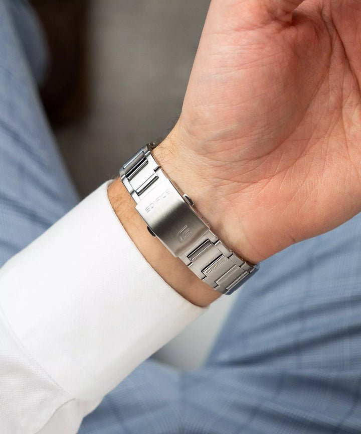 Reloj Casio Edifice EFR-S108D-2A Original Cristal de Zafiro y Resistencia al Agua 100M para Hombre