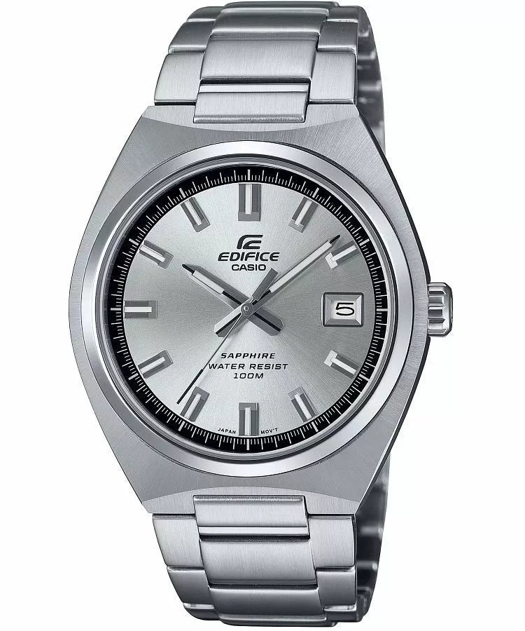 Reloj Casio Edifice EFB-109D-7AV cronógrafo acero inoxidable esfera blanca para hombre