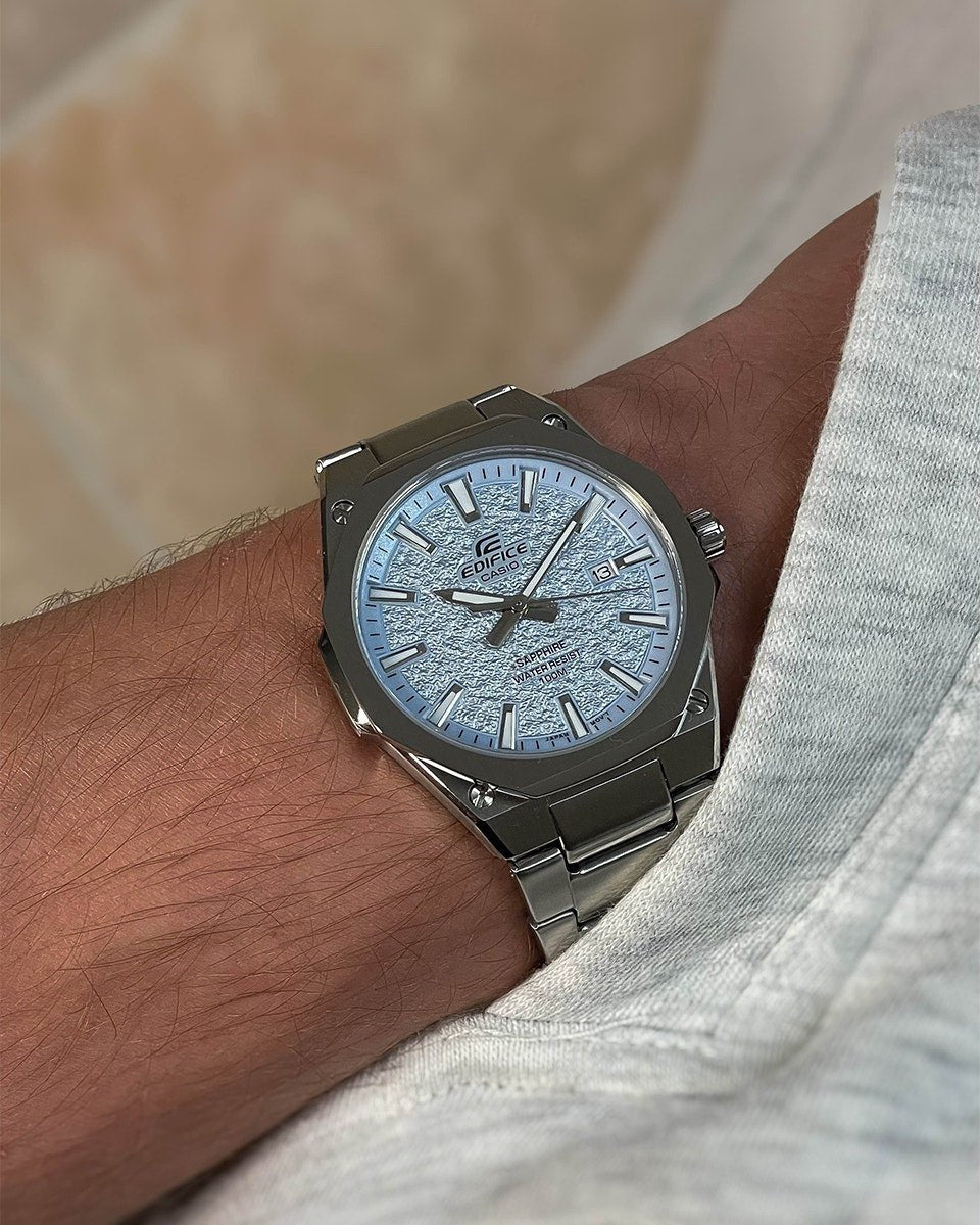 Reloj Casio Edifice EFR-S108DE-2A Original Cristal de Zafiro y Resistencia al Agua 100M - Edifice en Perú | Jherr Jewelry