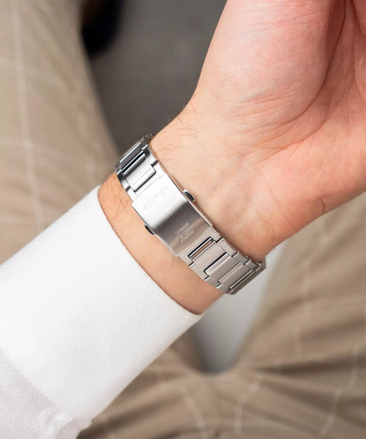 Reloj Casio Edifice EFR-S108D-3AVUEF Original - Cristal Zafiro 43mm - Casio en Perú | Jherr Jewelry