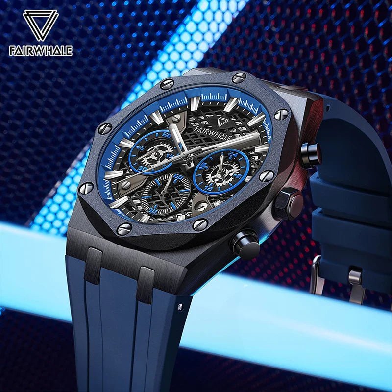 Reloj Fairwhale Azure Velocity Chronograph - JHERR JEWELRY en Perú | Jherr Jewelry