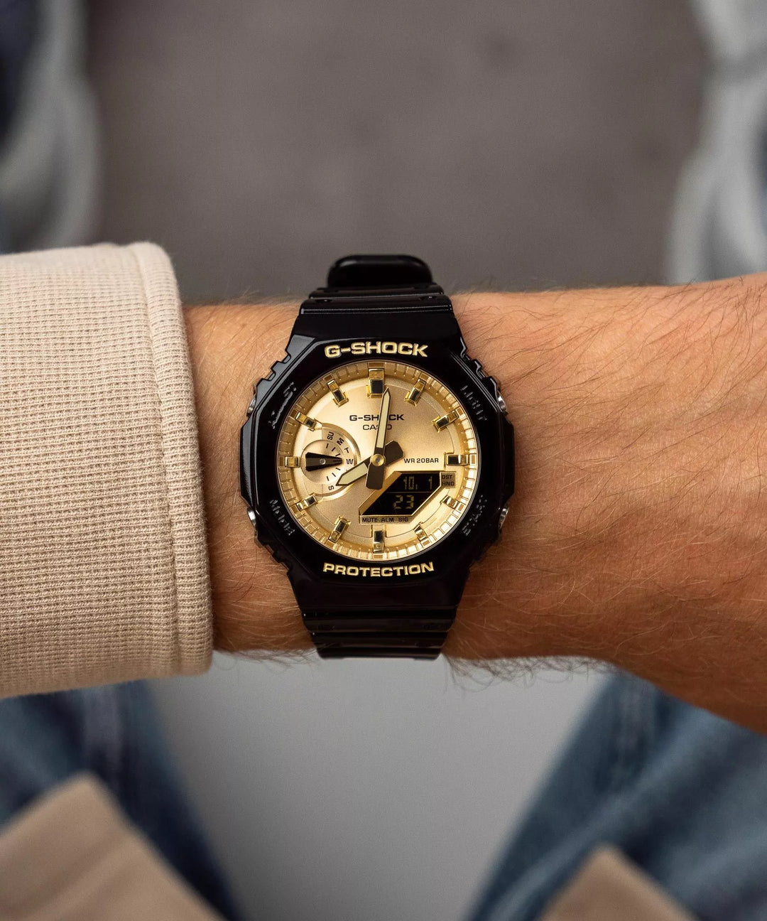 Reloj Casio G-Shock GA-2100GB-1AER Original - Casio en Perú | Jherr Jewelry